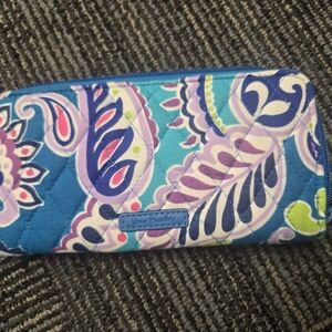 Vera Bradley Quilted Floral Wallet